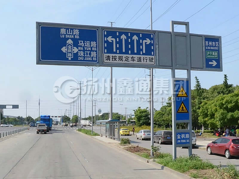 BZG-012，交通標(biāo)志桿，框架交通標(biāo)志桿