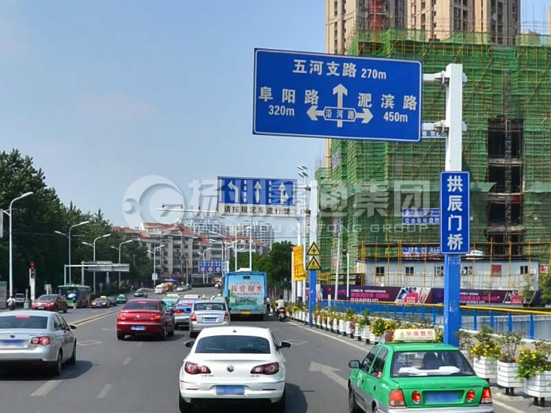 BZG-017，F(xiàn)型交通標(biāo)志桿，合肥交通標(biāo)志桿