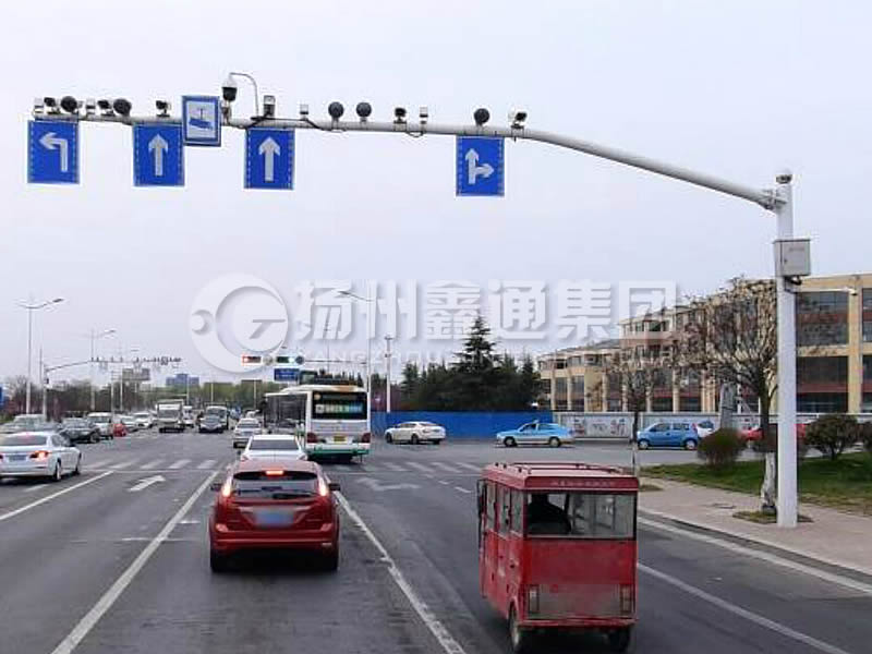 DJG-011，電子警察桿，闖紅燈抓拍桿