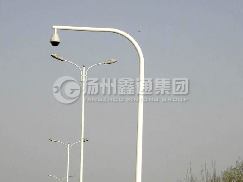 DJG-014，電子警察桿，彎臂球機(jī)桿