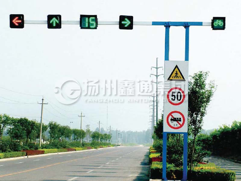 XHDG-033，單懸臂框架信號燈桿