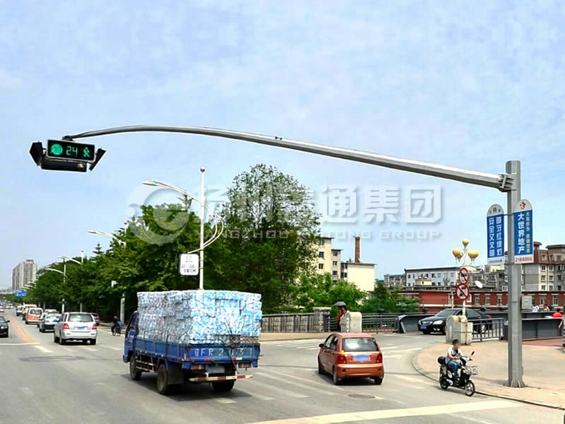 XHDG-048，吊籠式信號燈桿，吉林信號燈桿